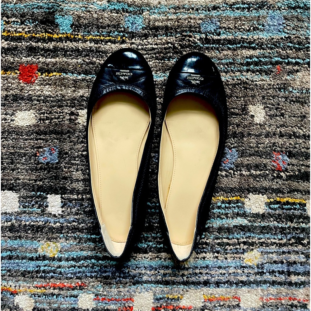 Coach Chelsea Matte calf/Patent Black 7.5